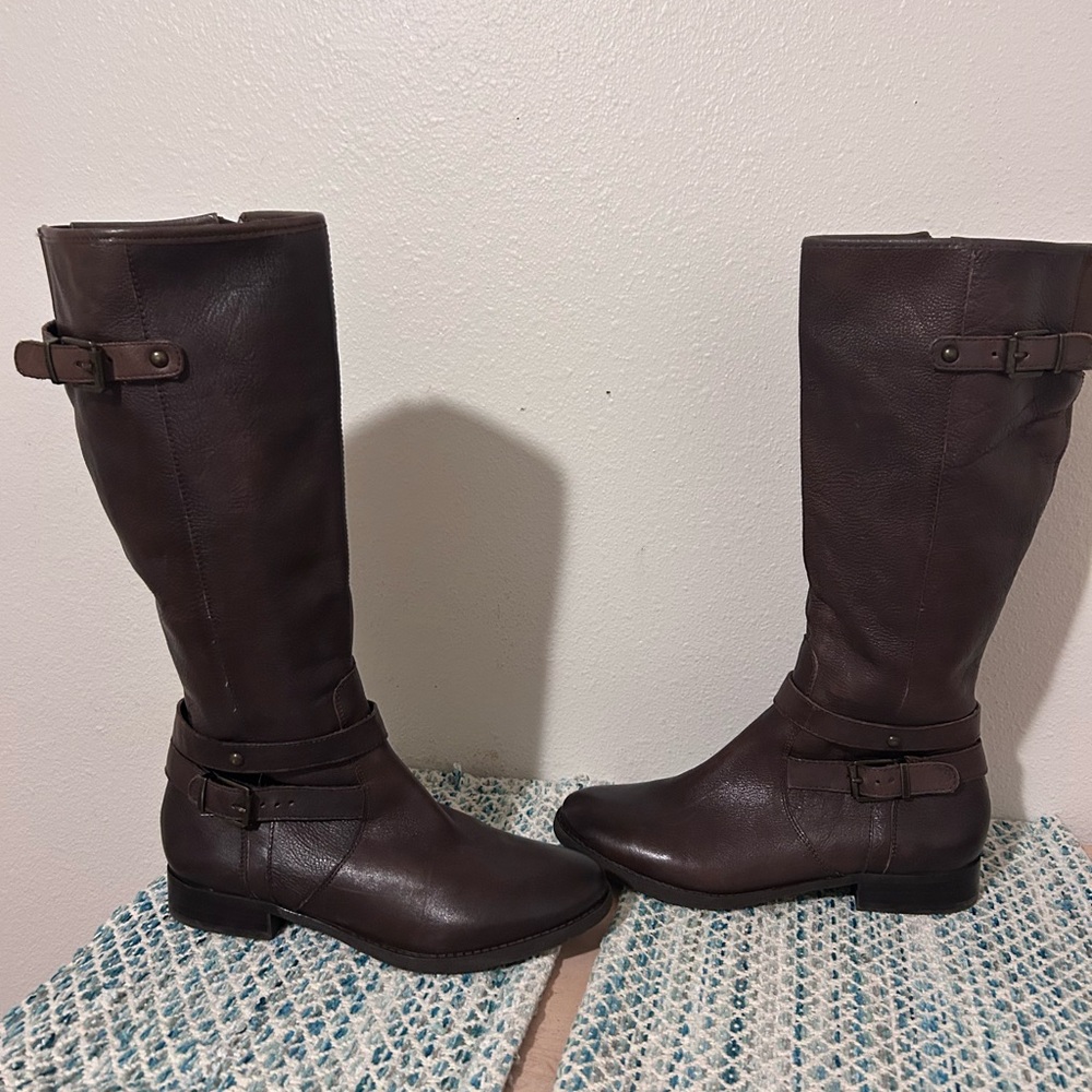 Leather Riding Boots by Arturo Chiang - Picture 3 of 6